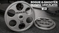 Rogue Fitness Rogue 6-Shooter Olympic Grip Plates