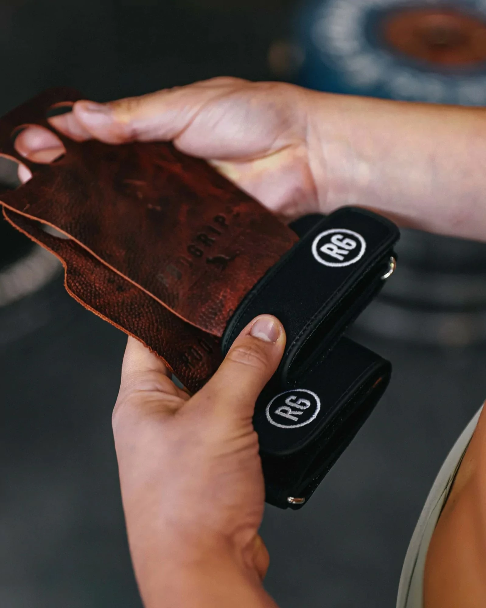 RooGrips 3 Hole Hand Grips - Pebble Grain - Image 5