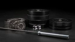 Rogue Fitness Warrior Bar & Bumper Set