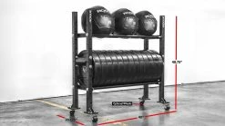 Rogue Fitness 2-Tier Mass Storage System - 43"